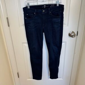 7 for all mankind "the ankle skinny"
